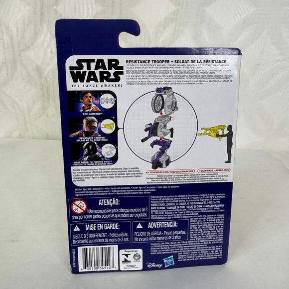 5 for $25| Hasbro Star Wars The Force Awakens Resistance Trooper Figure - Picture 3 of 4